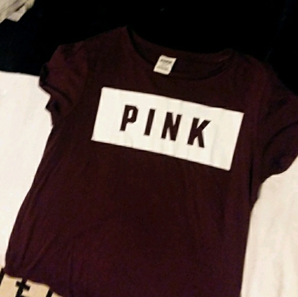 PINK Victoria's Secret Tops - Pink Victoria's Secret short sleeve shirt